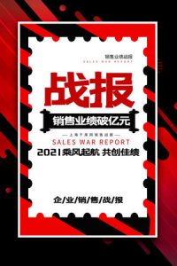 喜报战报海报-187