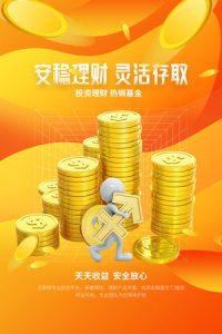 金融银行基金保险投资理财贷款宣传促销海报-26
