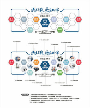 CDR企业简介企业文化墙