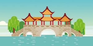 国风背景banner背景素材