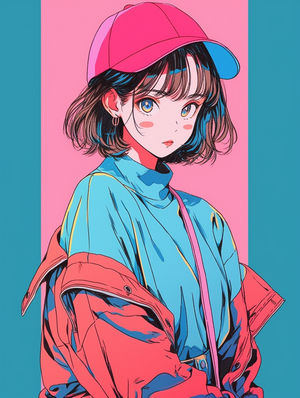 一个非常可爱漂亮的女孩