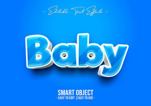 Baby-Text-Style-Effect