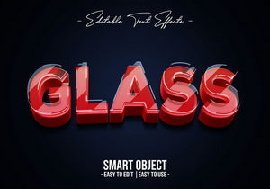 Glass-Text-Style-Effect