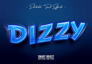Dizzy-Text-Style-Effect