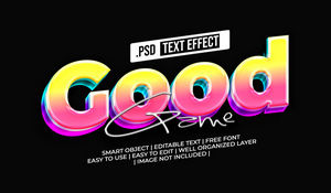 Good Game Text Style Effect