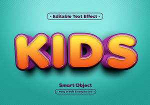 Kids-Text-Style-Effect