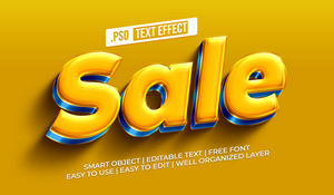 Sale Text Style Effect