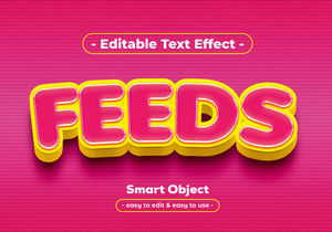Feeds-Text-Style-Effect
